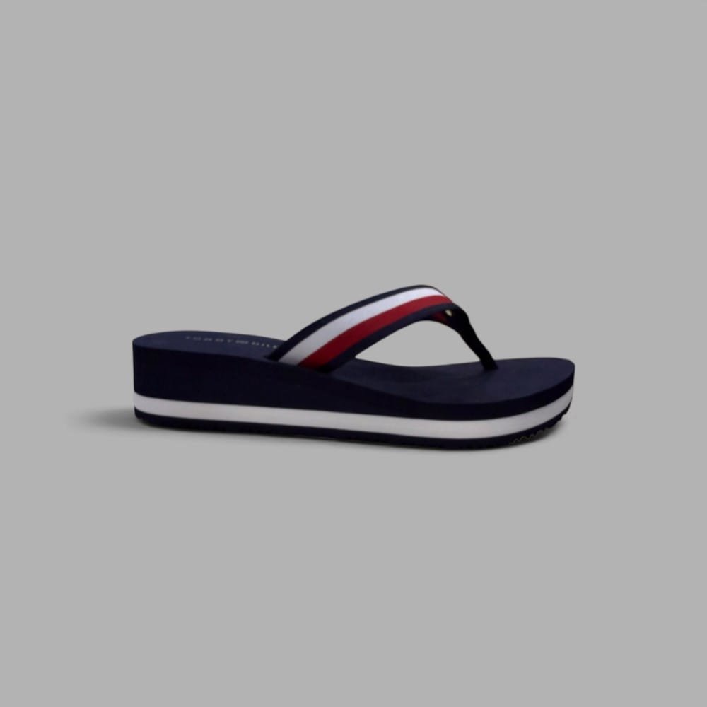 Sandalias Tommy Hilfiger Clásicas | Mujer | Navy Blanco Rojo