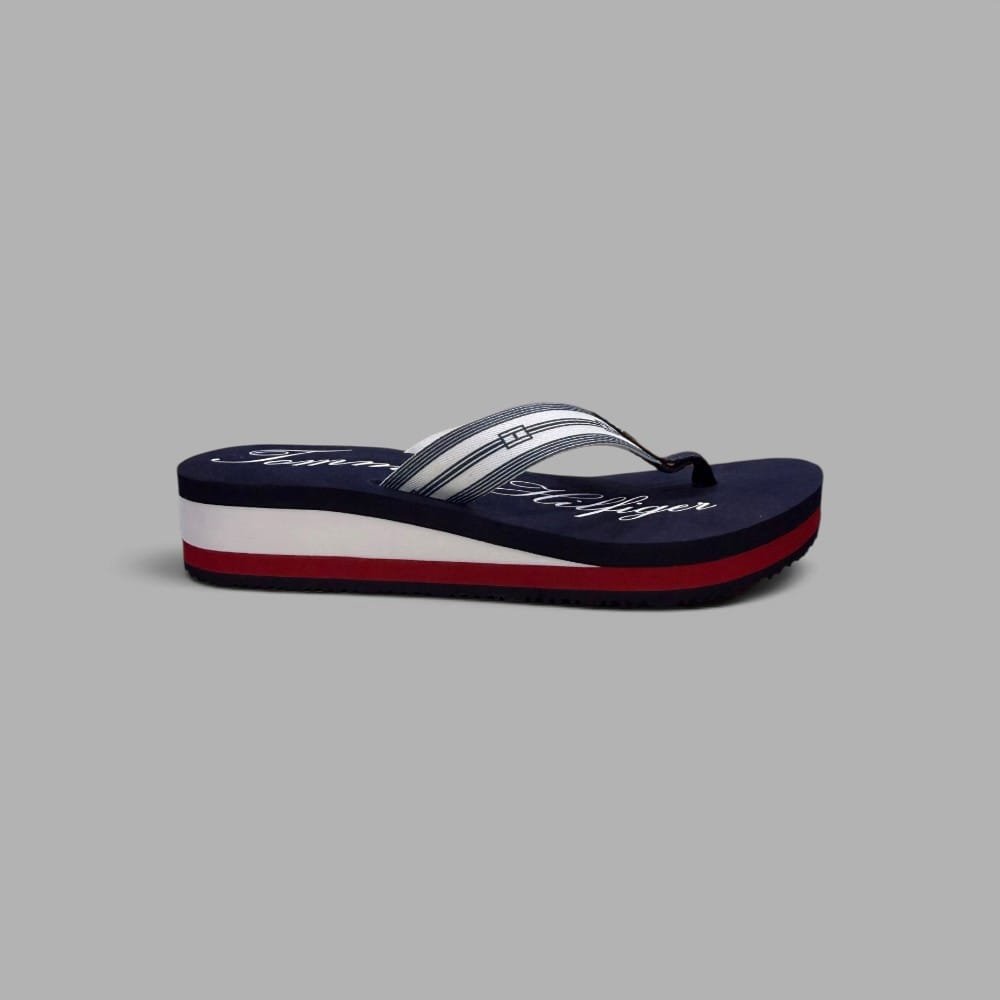 Sandalias Tommy Hilfiger Clásicas | Mujer | Navy Blanco Rojo