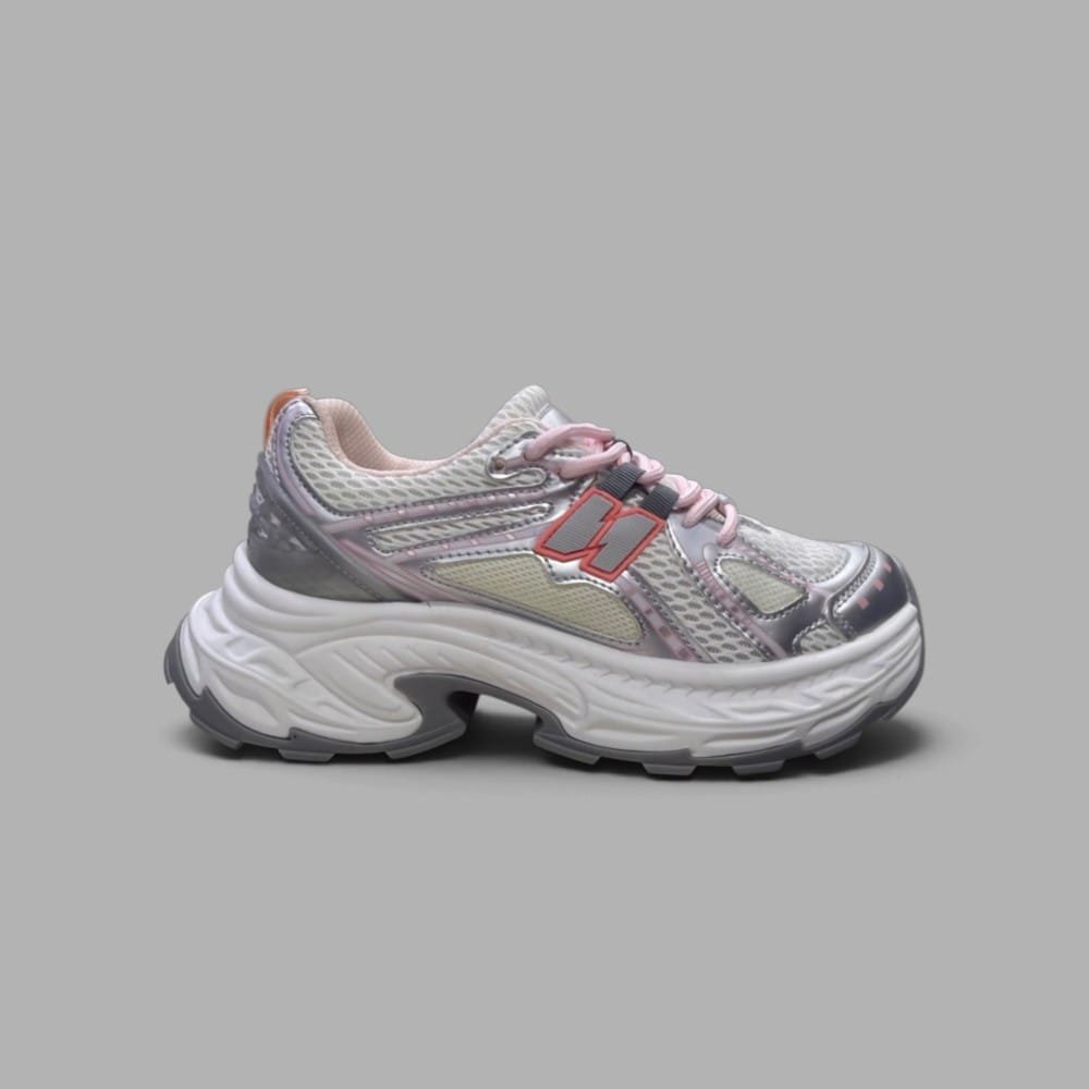 Tenis X-Runner | Mujer | Gris Rosado