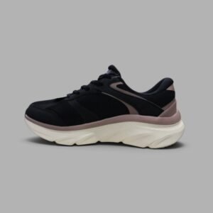 Tenis Skechers D'Lux Walker | Mujer | Negro Rosado | SN150392
