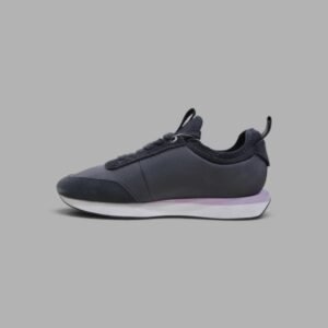 Tenis Calvin Klein Retro Runner | Mujer | Negro Blanco