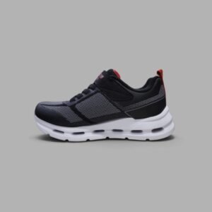 Tenis Skechers S-Lights Infantiles Luz LED | Unisex | Gris Negro