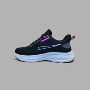 Tenis Pontiac Little | Mujer | Negro/Fucsia