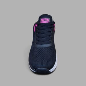 Tenis Pontiac Little | Mujer | Negro/Fucsia