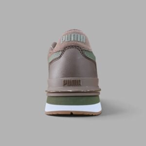 Tenis Puma ST Runner v4 Nylon | Hombre | Café Verde