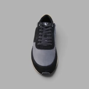 Tenis Calvin Klein Retro Runner Sneakers | Hombre | Negro Gris
