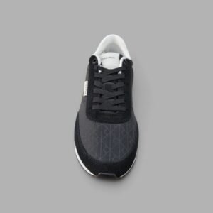 Tenis Calvin Klein Retro Runner | Hombre | Negro Blanco